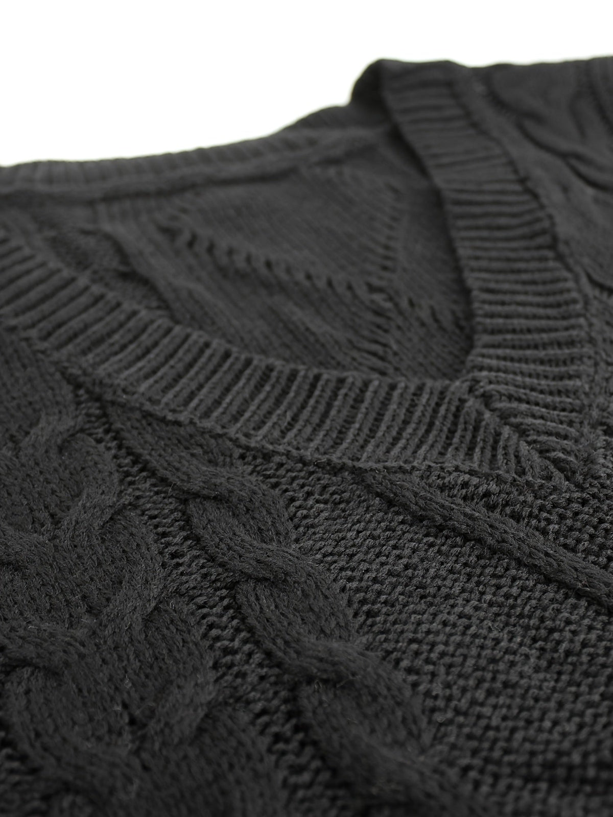 Luella – Chunky Cable-Stitch Pullover Vest for Women