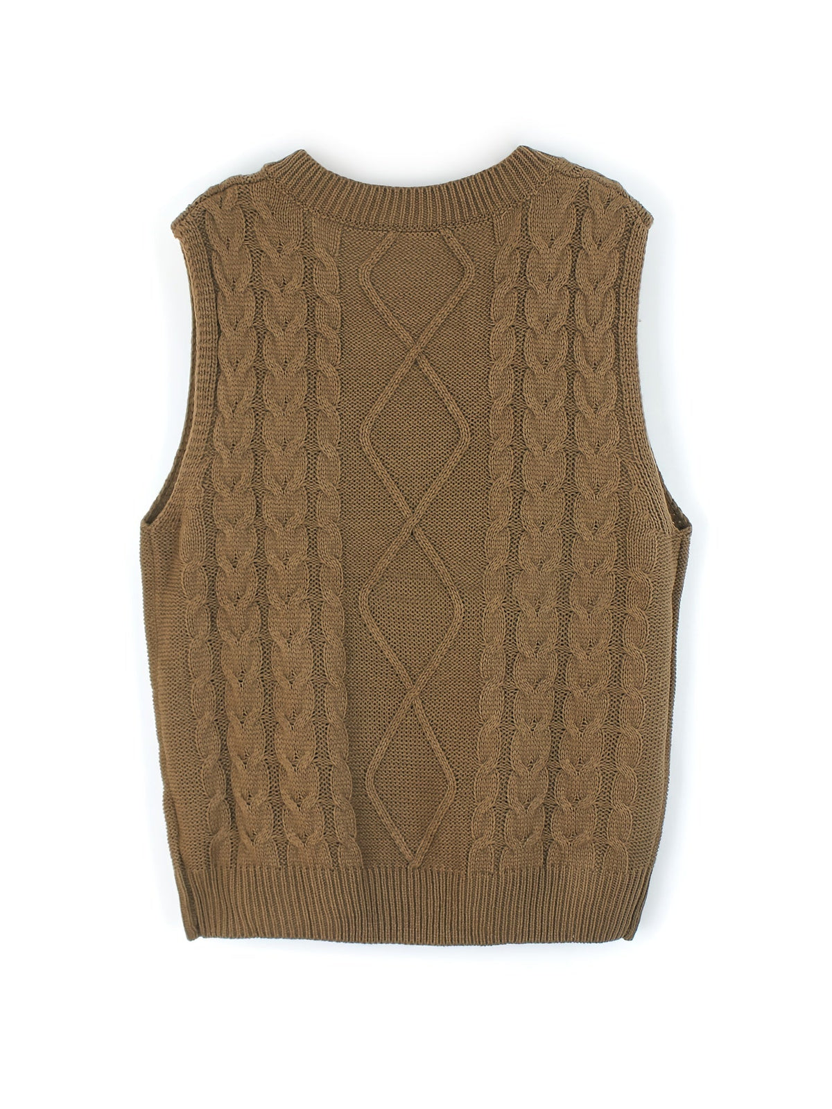 Luella – Chunky Cable-Stitch Pullover Vest for Women