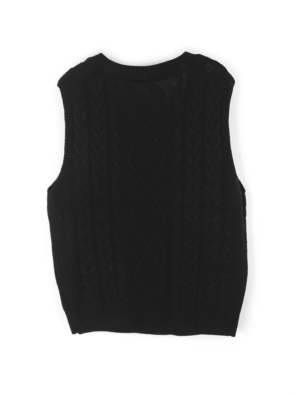 Luella – Chunky Cable-Stitch Pullover Vest for Women