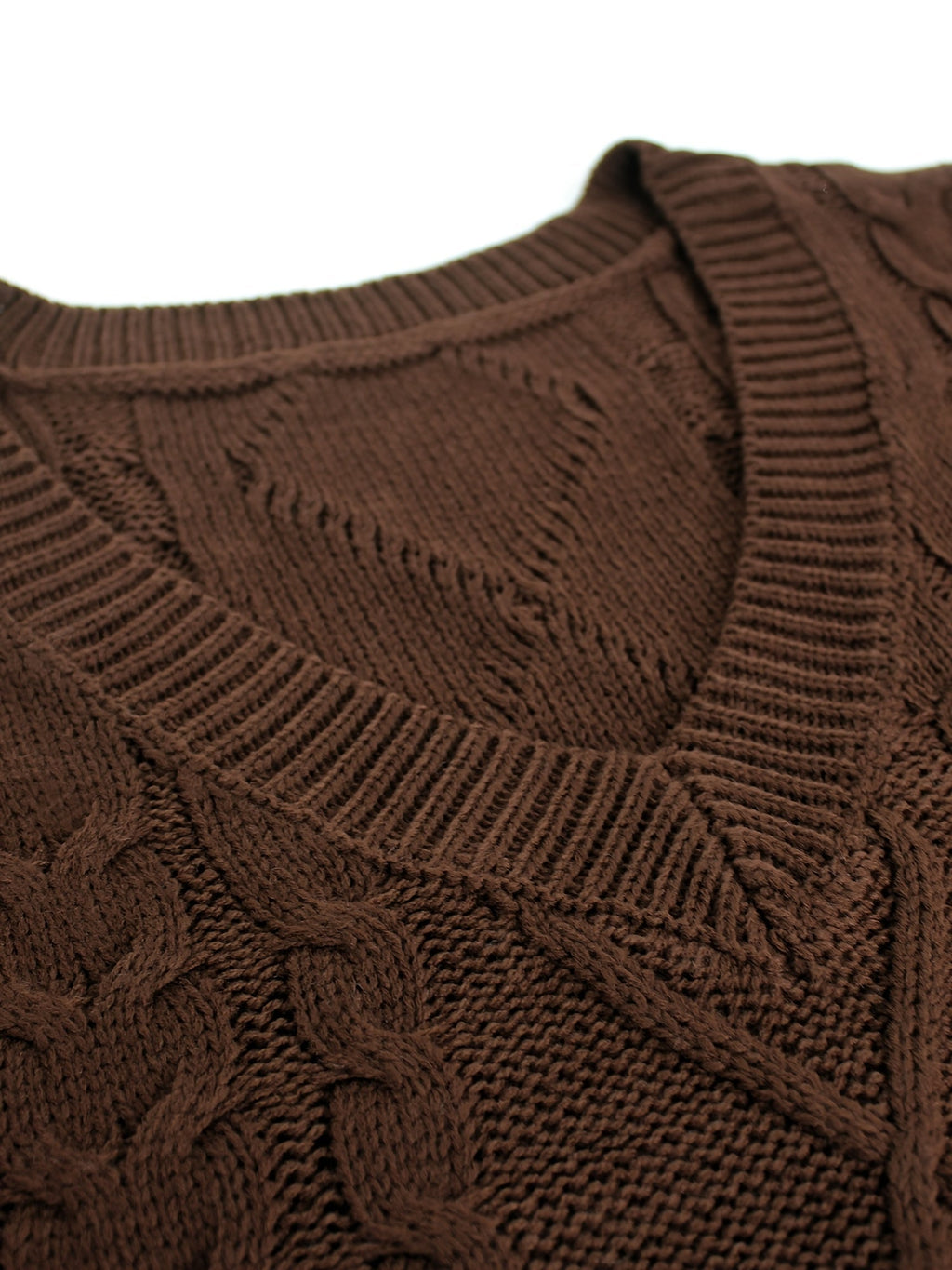 Luella – Chunky Cable-Stitch Pullover Vest for Women