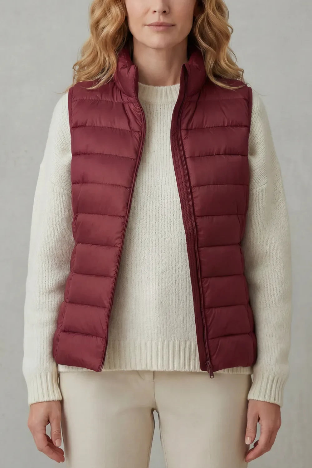 Lichtgewicht puffer vest