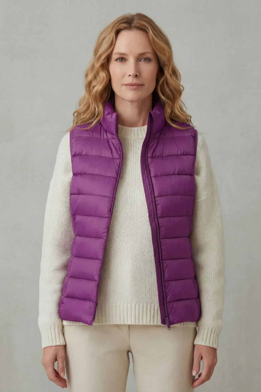 Lichtgewicht puffer vest
