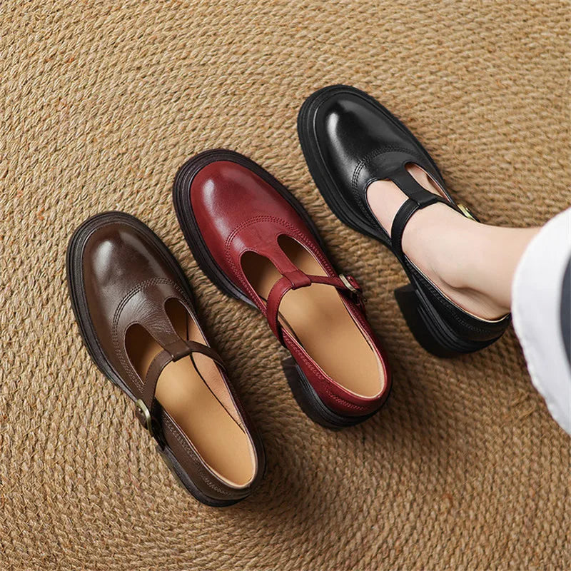 ELVANA™ | Chunky Pumps mary janes