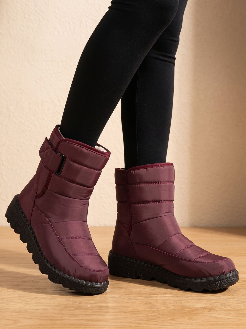 Caroline – Women's Lug Sole Mid-Calf Winter Boots