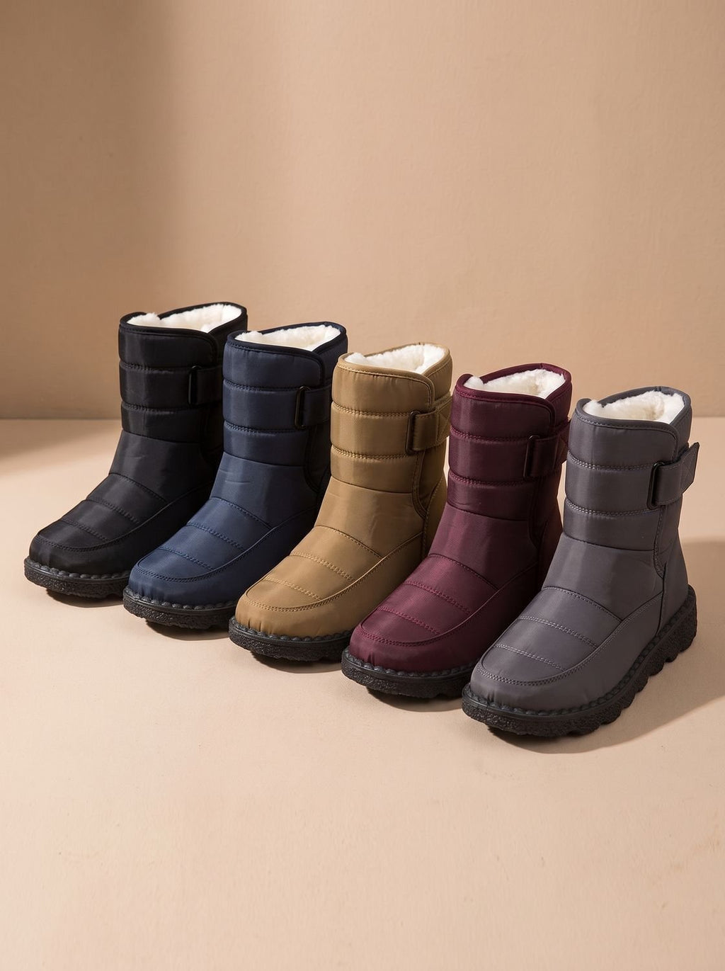 Caroline – Women's Lug Sole Mid-Calf Winter Boots