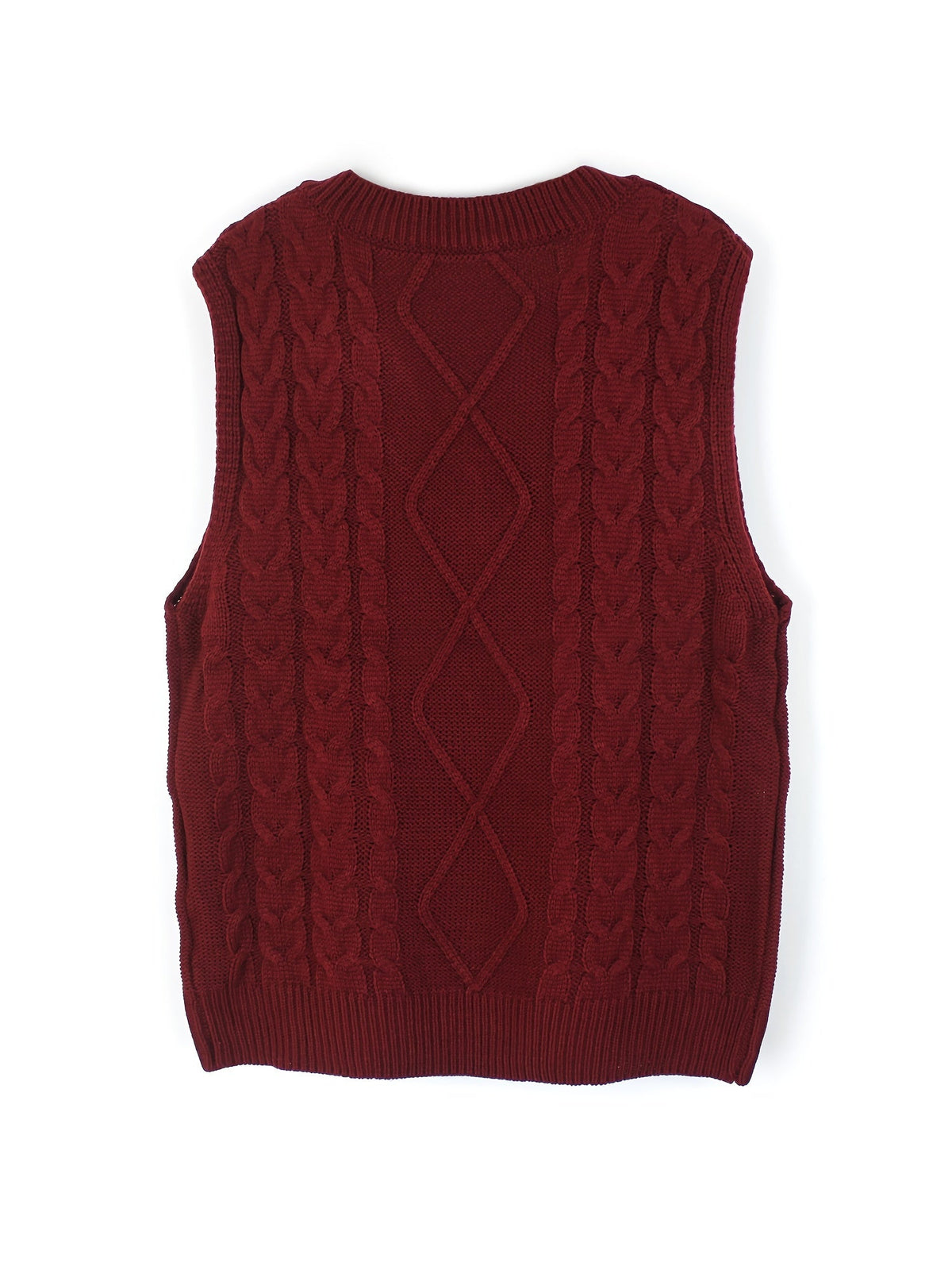 Luella – Chunky Cable-Stitch Pullover Vest for Women