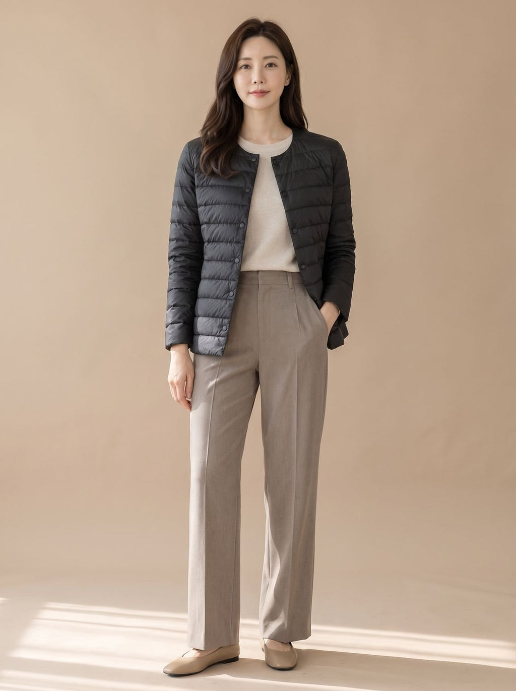 Danica – Women's Snap-Button Quilted Jacket