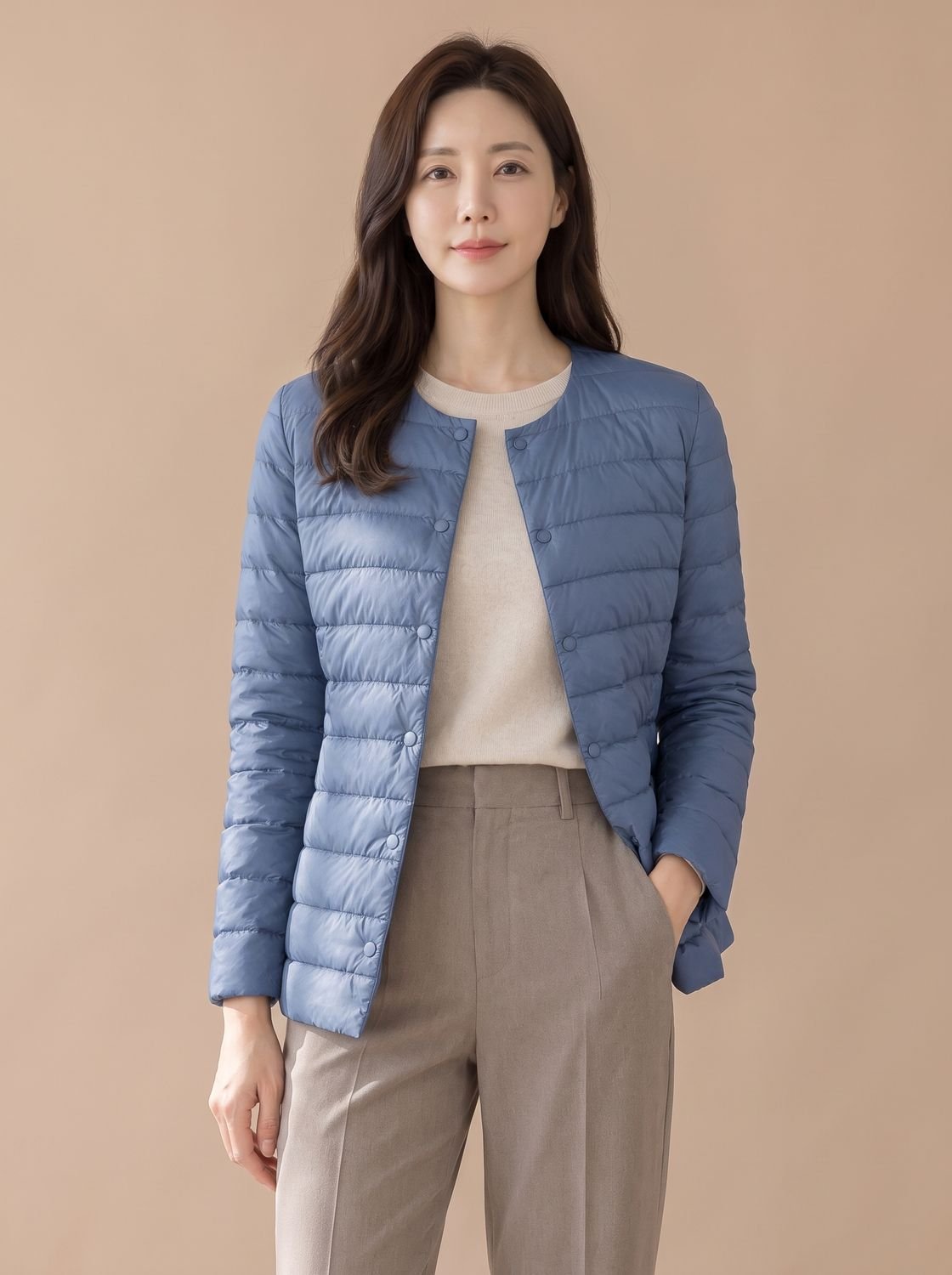 Danica – Women's Snap-Button Quilted Jacket