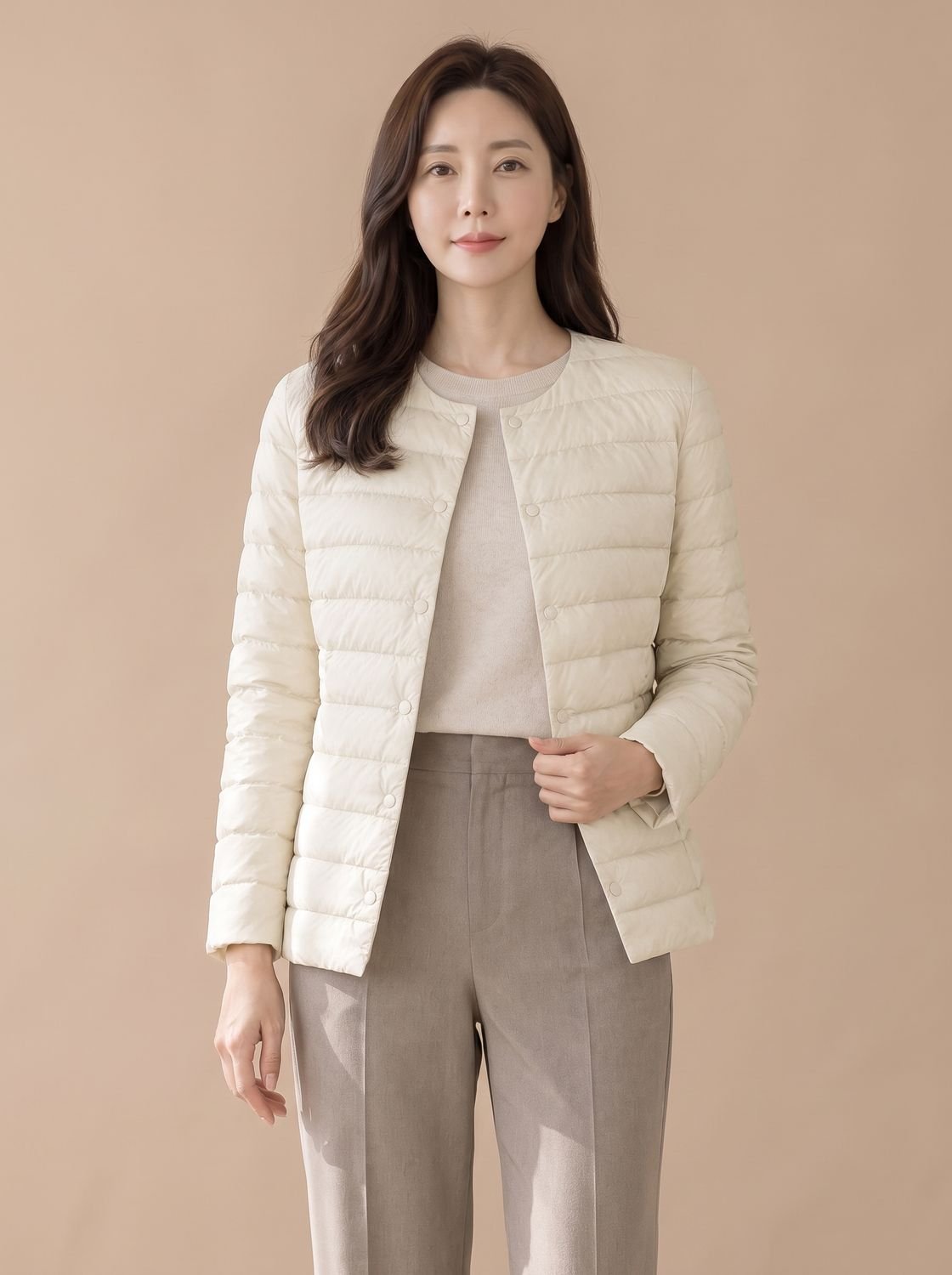 Danica – Women's Snap-Button Quilted Jacket