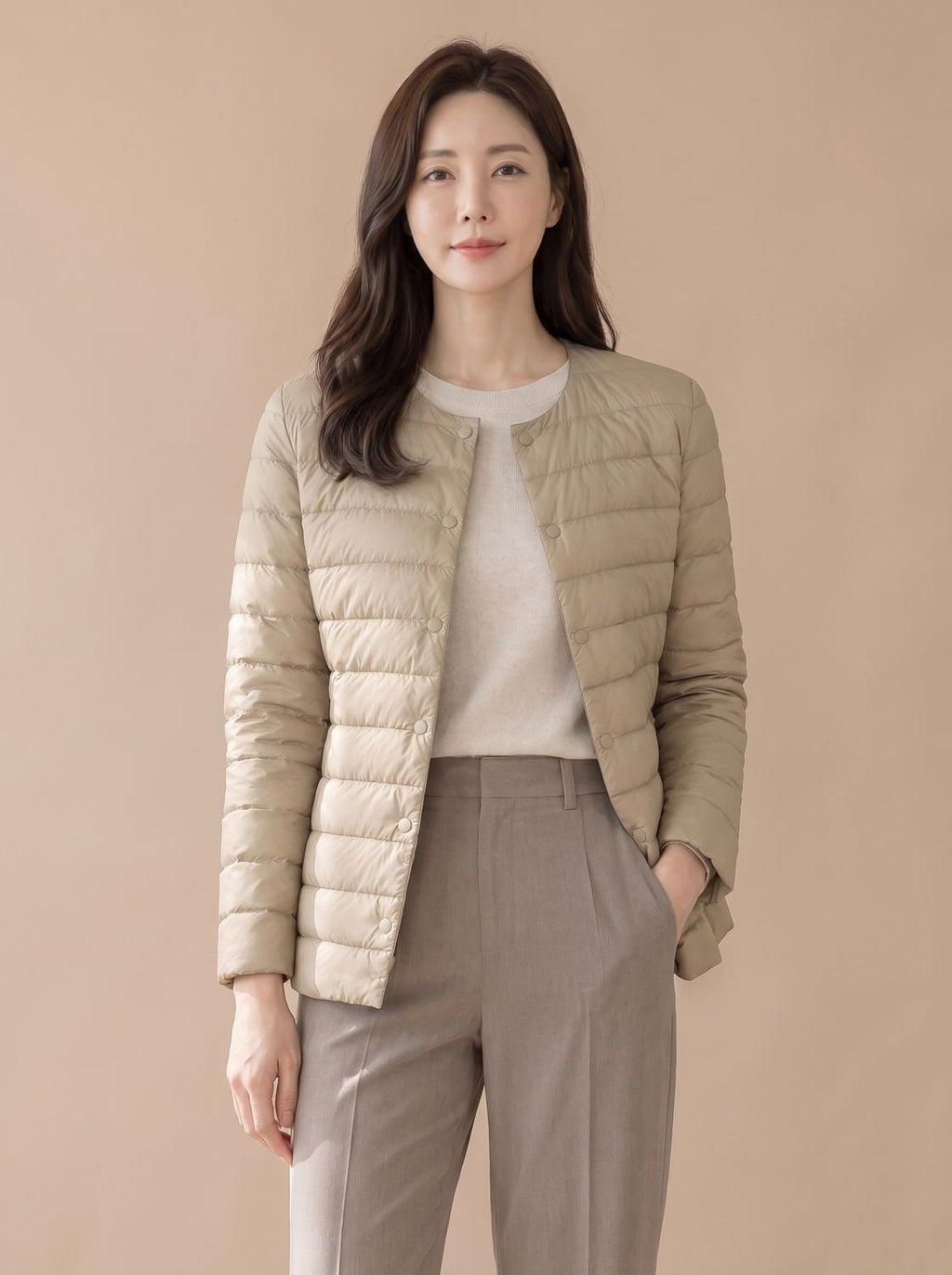 Danica – Women's Snap-Button Quilted Jacket