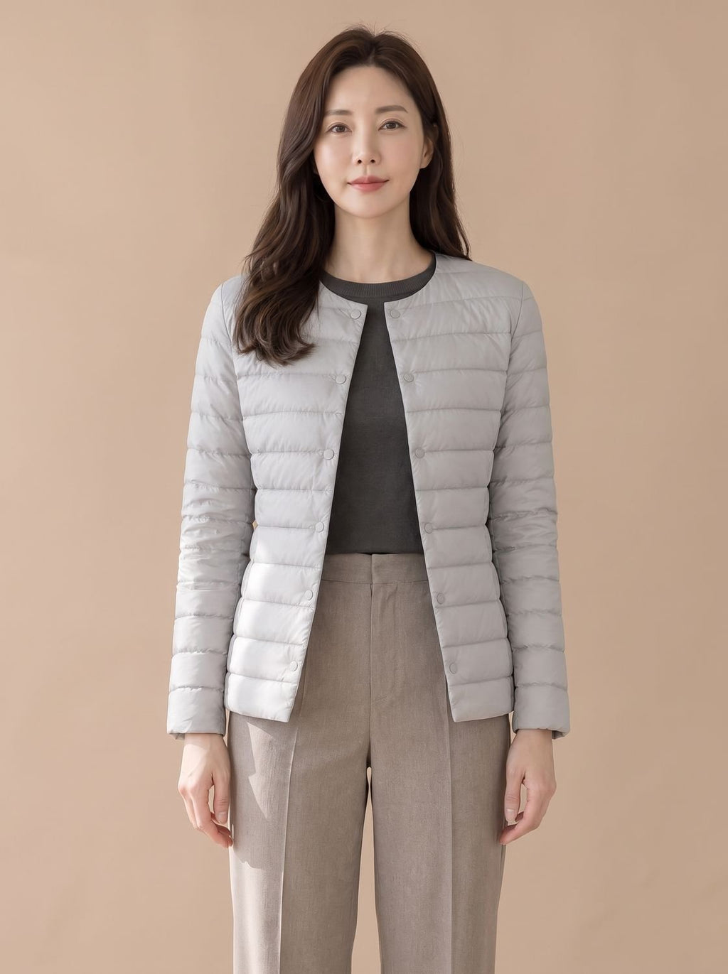 Danica – Women's Snap-Button Quilted Jacket