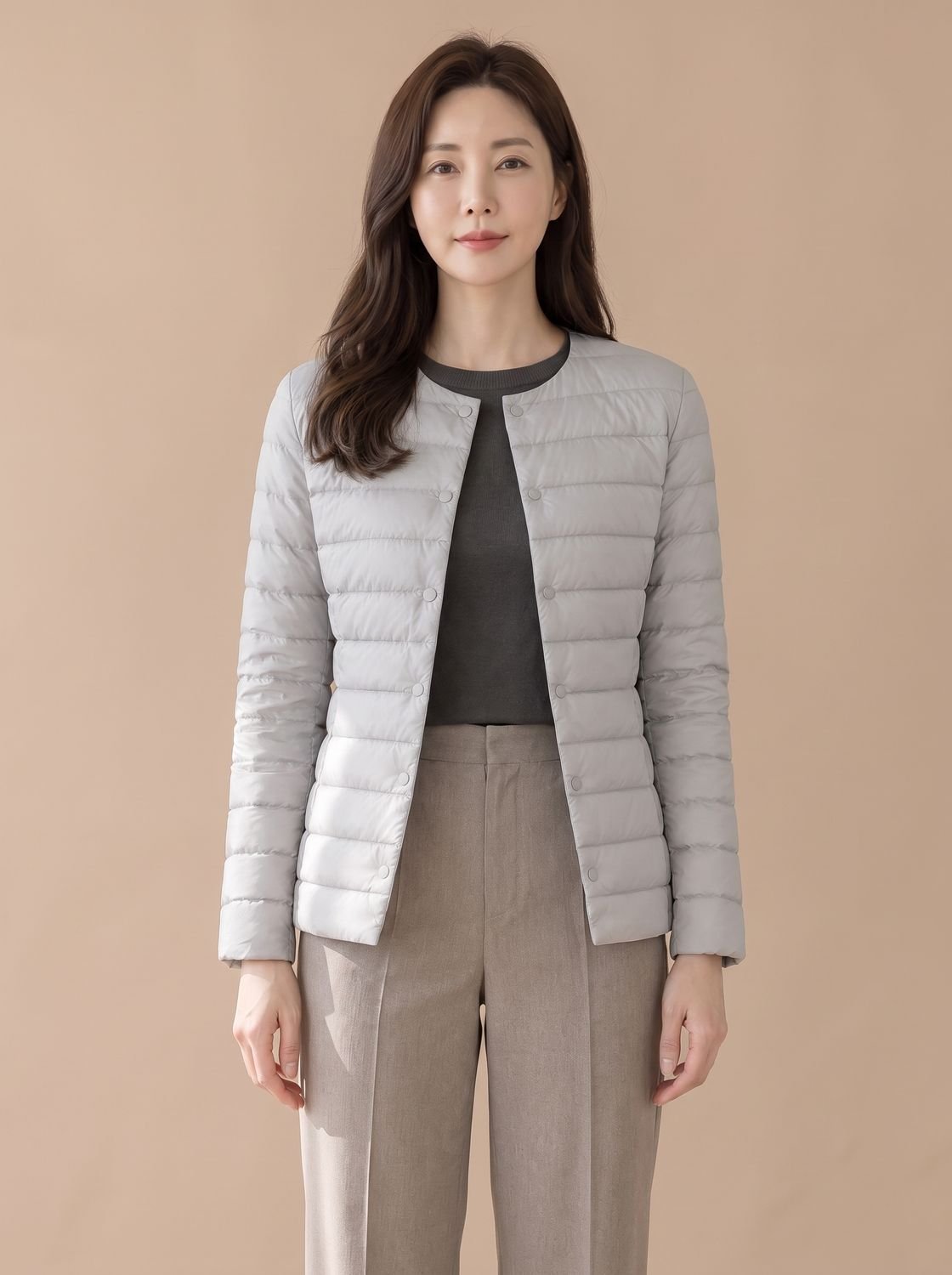 Danica – Women's Snap-Button Quilted Jacket
