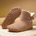 Delaney – Women's Wide Toe Buckle Ankle Boots