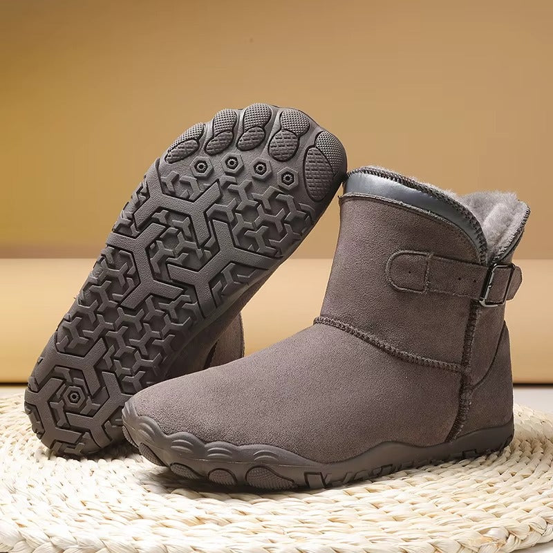 Delaney – Women's Wide Toe Buckle Ankle Boots