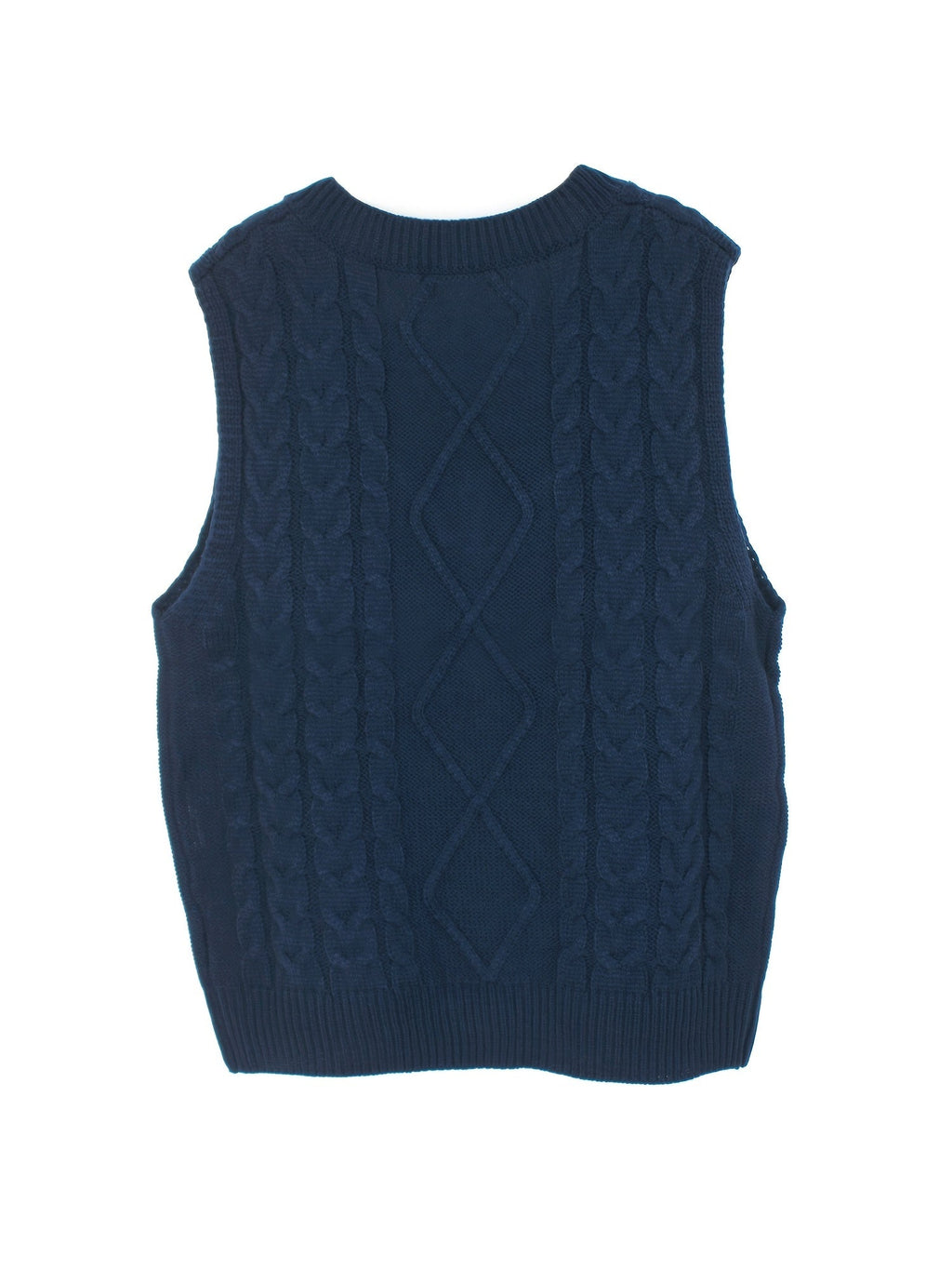 Luella – Chunky Cable-Stitch Pullover Vest for Women