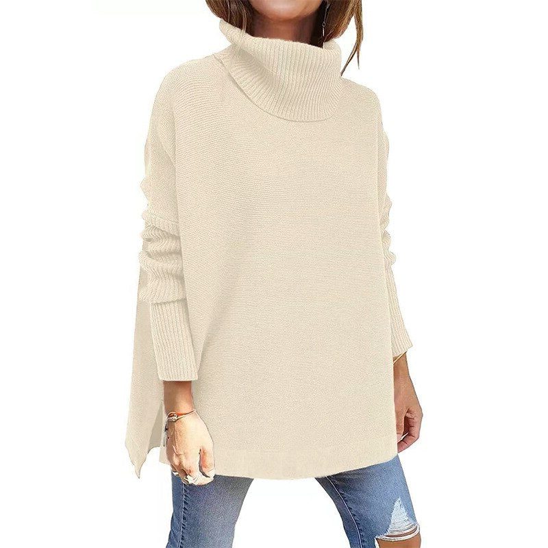 Oversized Roll Neck Jumper for Women