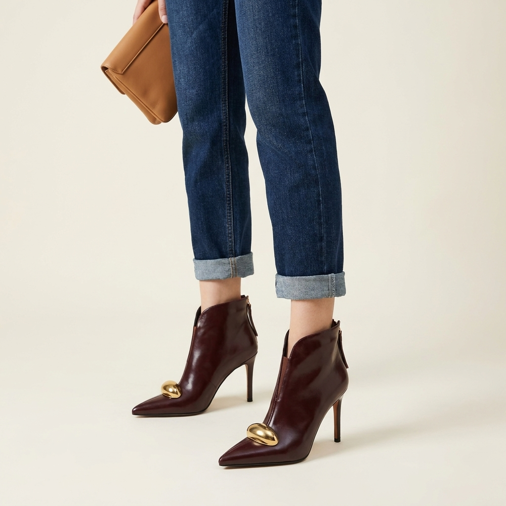 Rowan Pointed Toe Ankle Boot