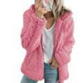 Griselda – Oversized Hooded Teddy Bear Coat for Women