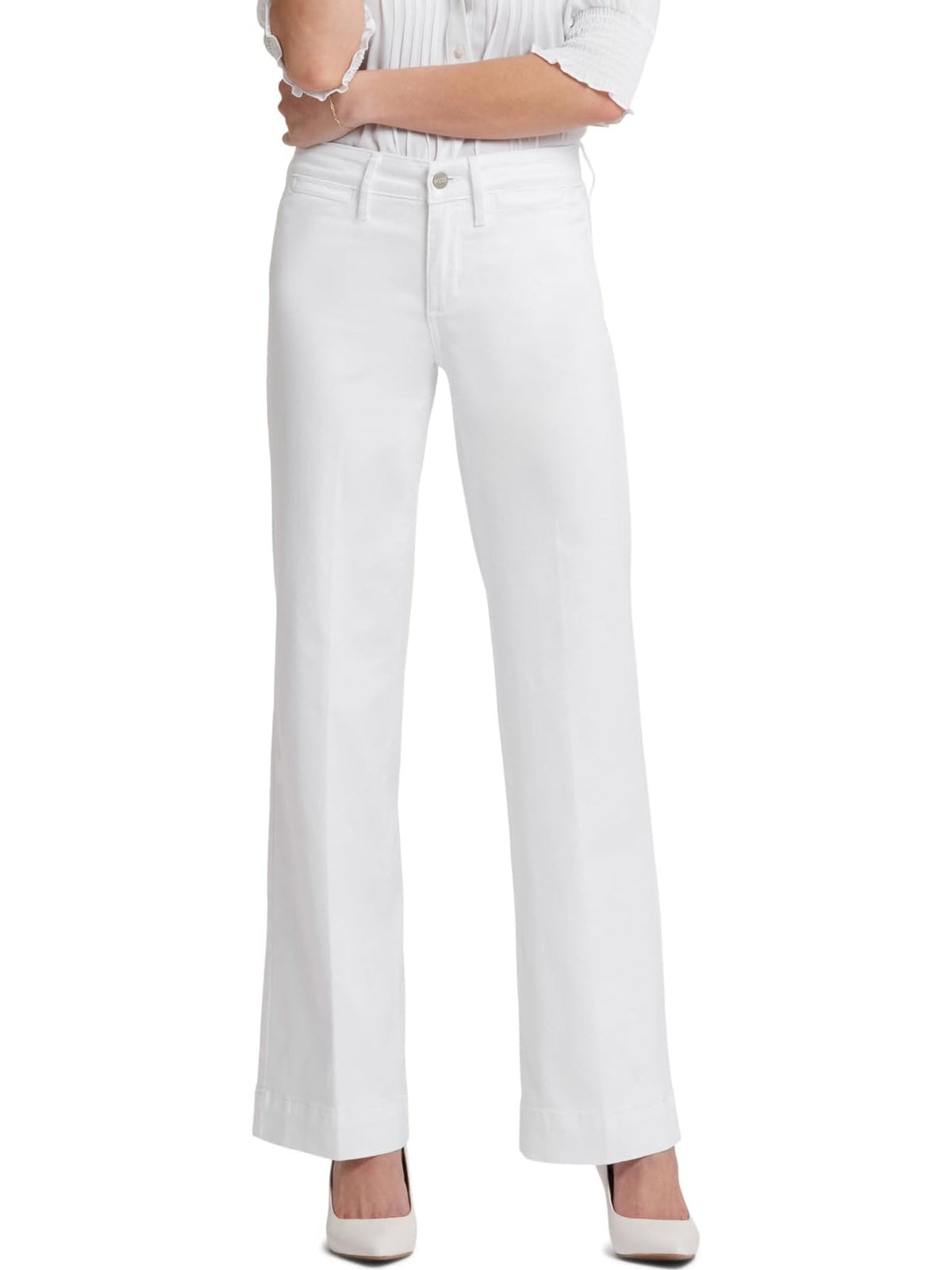 Sharon – Wide-Leg Trouser Jeans with Pressed Crease for Women