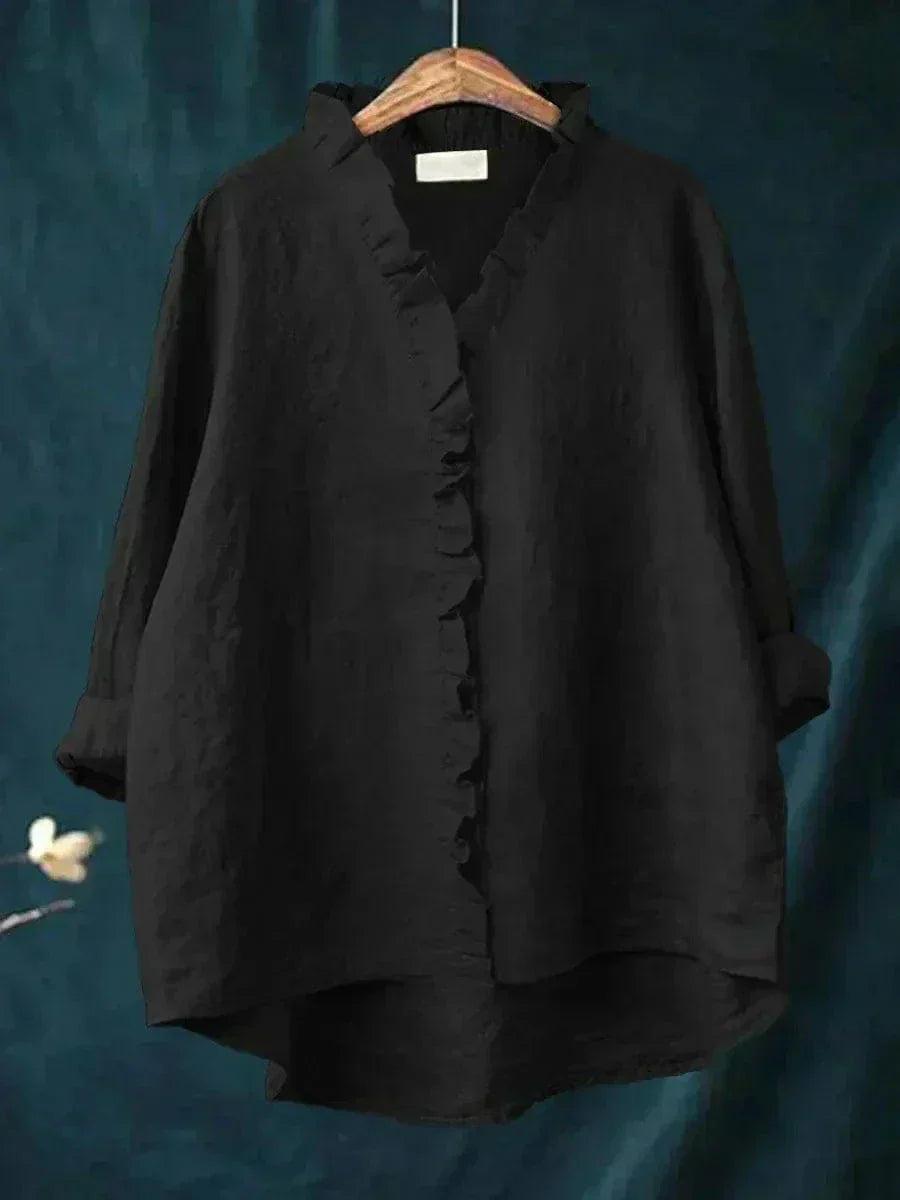ELINE | Elegante Blusa de Verano de Linne