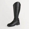 Mae – Women's Tall Leather-Look Knee-High Boots