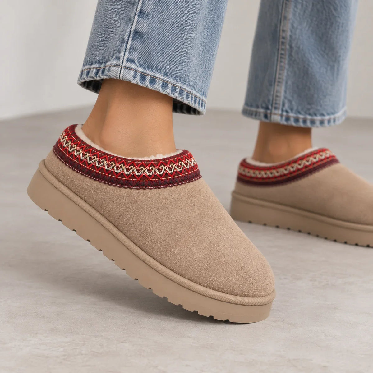 Rosamund – Women's Platform Slip On Clog Slippers