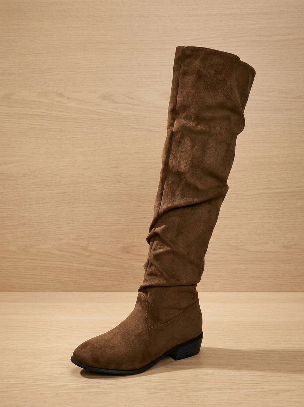 Shay – Women's Flat Pointed-Toe Over-the-Knee Boots