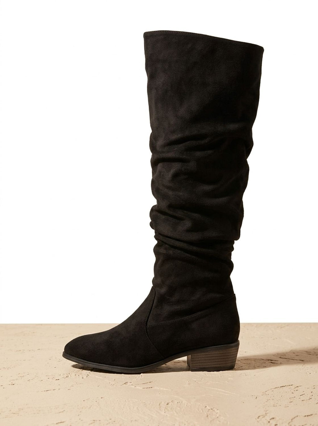 Shay – Women's Flat Pointed-Toe Over-the-Knee Boots