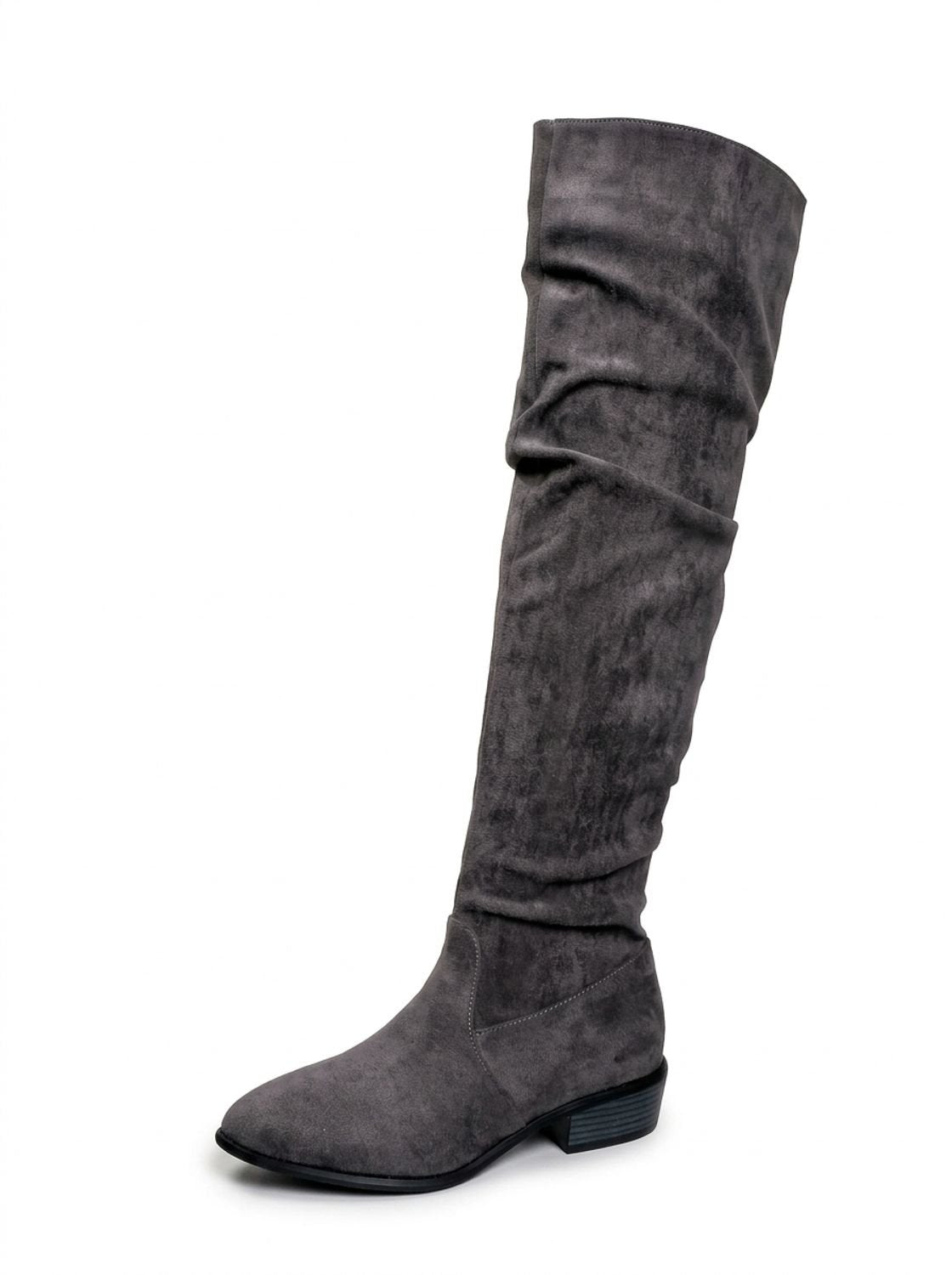 Shay – Women's Flat Pointed-Toe Over-the-Knee Boots