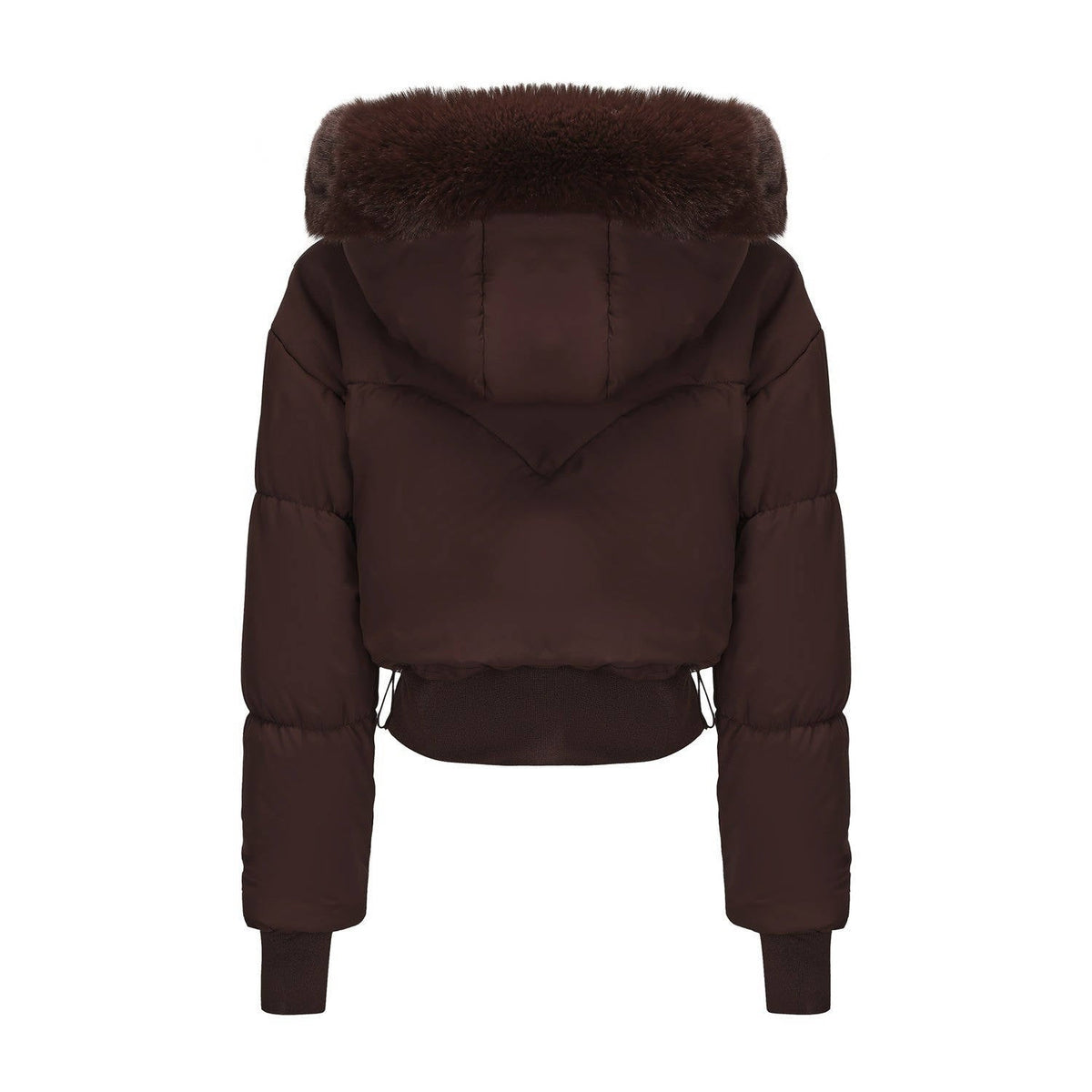 Sherry – Women's Short Padded Bomber Jacket with Hood