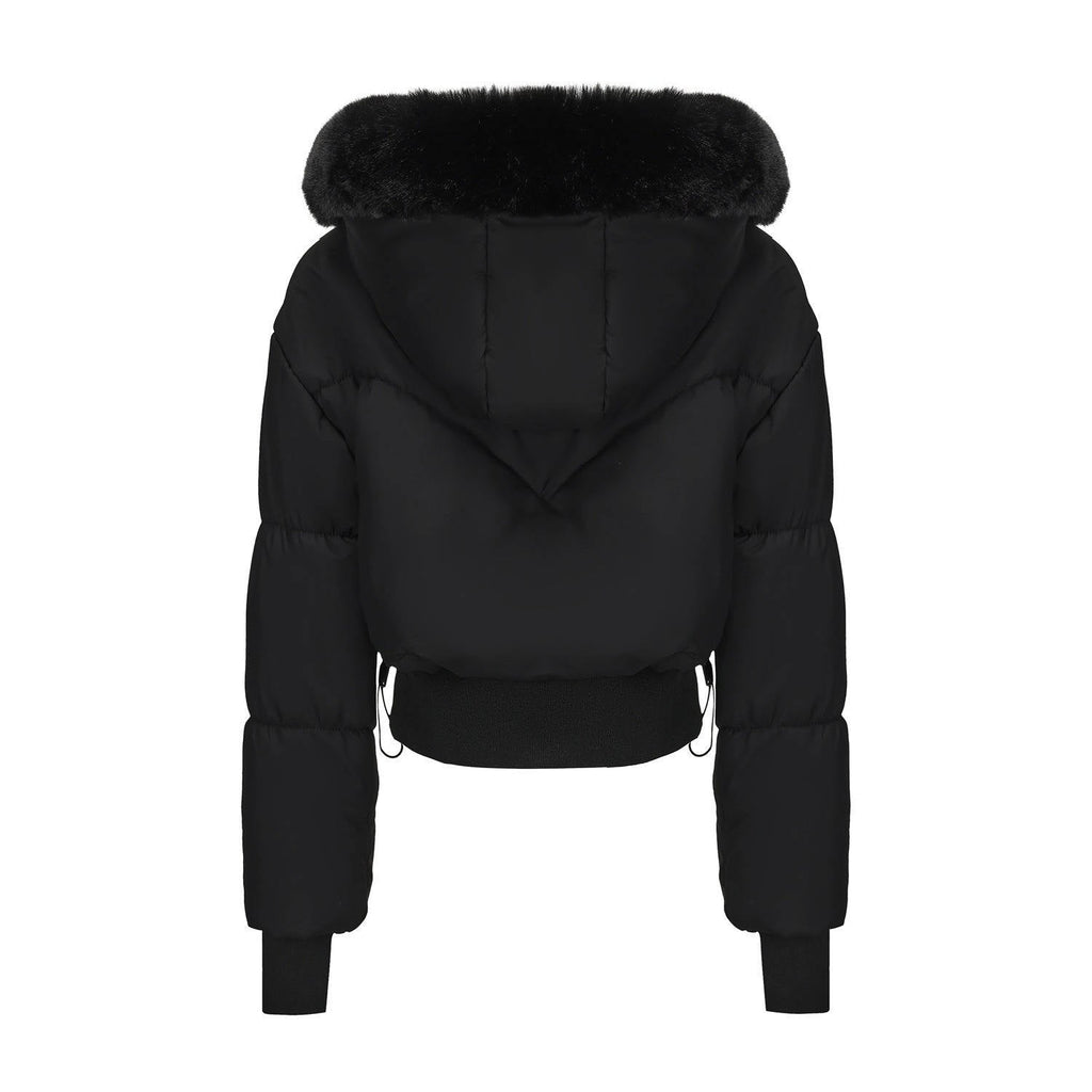 Sherry – Women's Short Padded Bomber Jacket with Hood