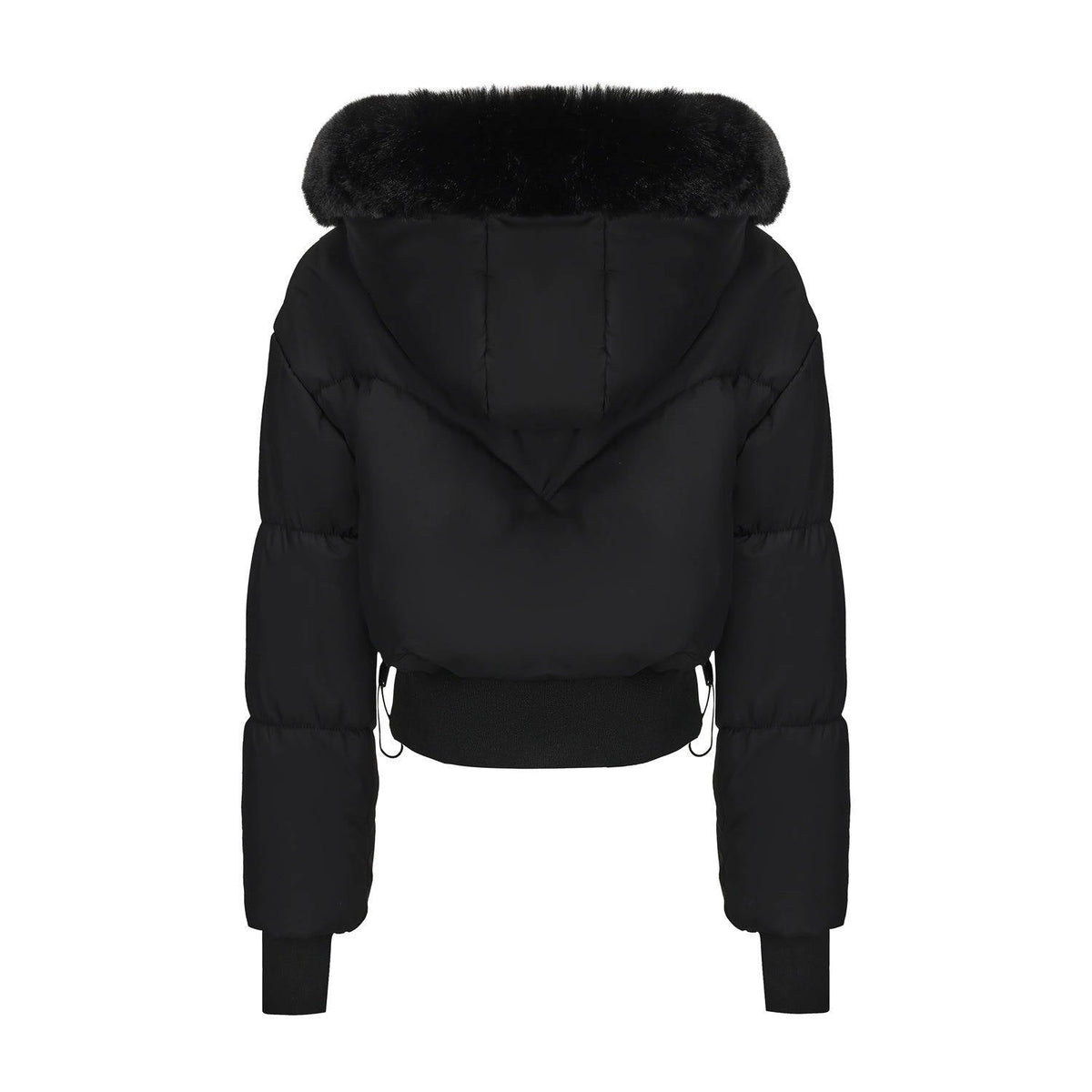 Sherry – Women's Short Padded Bomber Jacket with Hood