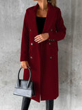 Sibilla | Double-Breasted Longline Refined Coat