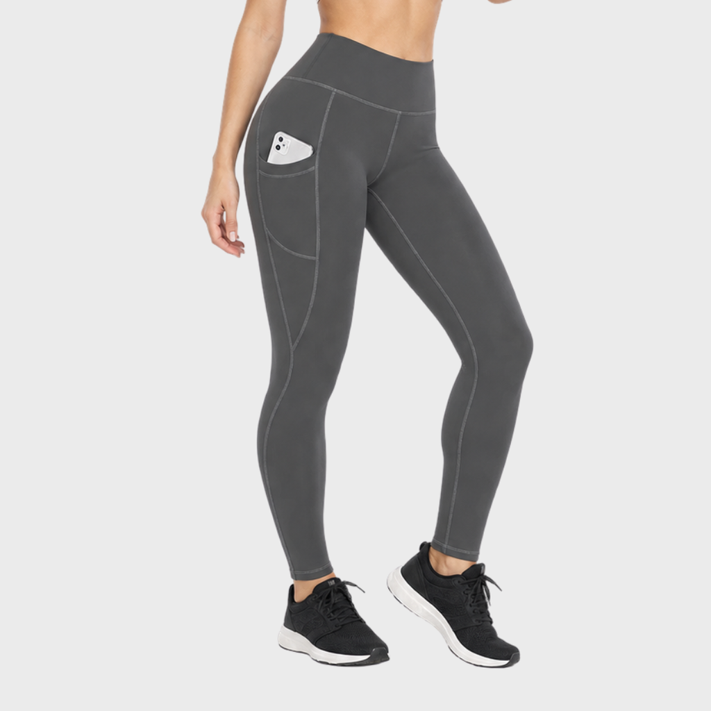 Kayla – Thermal High-Waisted Leggings with Side Pockets for Women