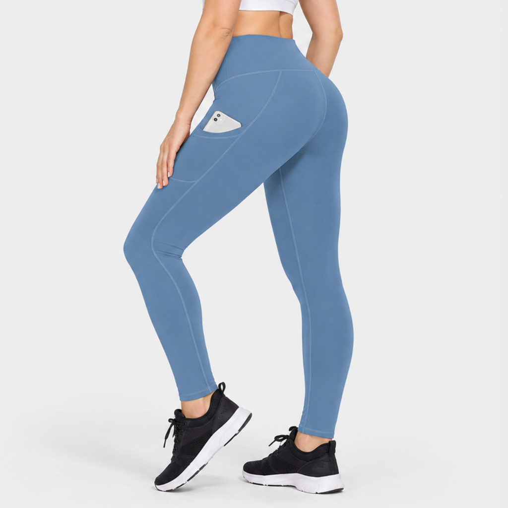 Kayla – Thermal High-Waisted Leggings with Side Pockets for Women